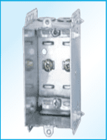 2104-LLE 1 GANG METAL BOX